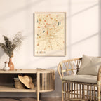 canton, ohio map poster - image 3