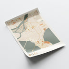 delta, british columbia map poster - image 3