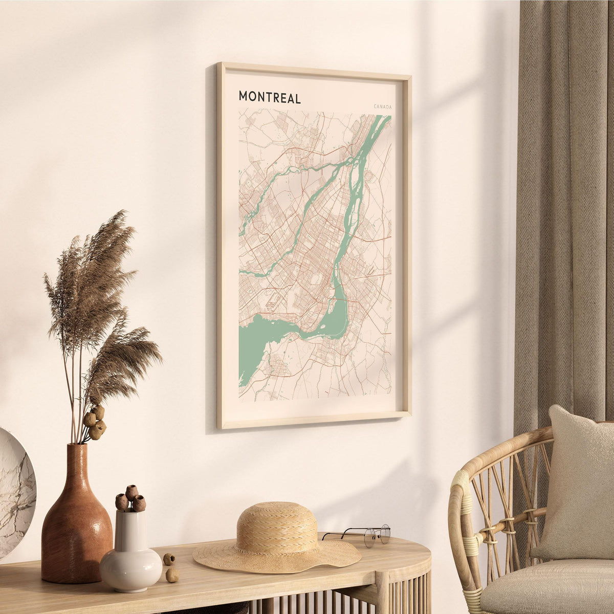 montreal, quebec map poster - image 2