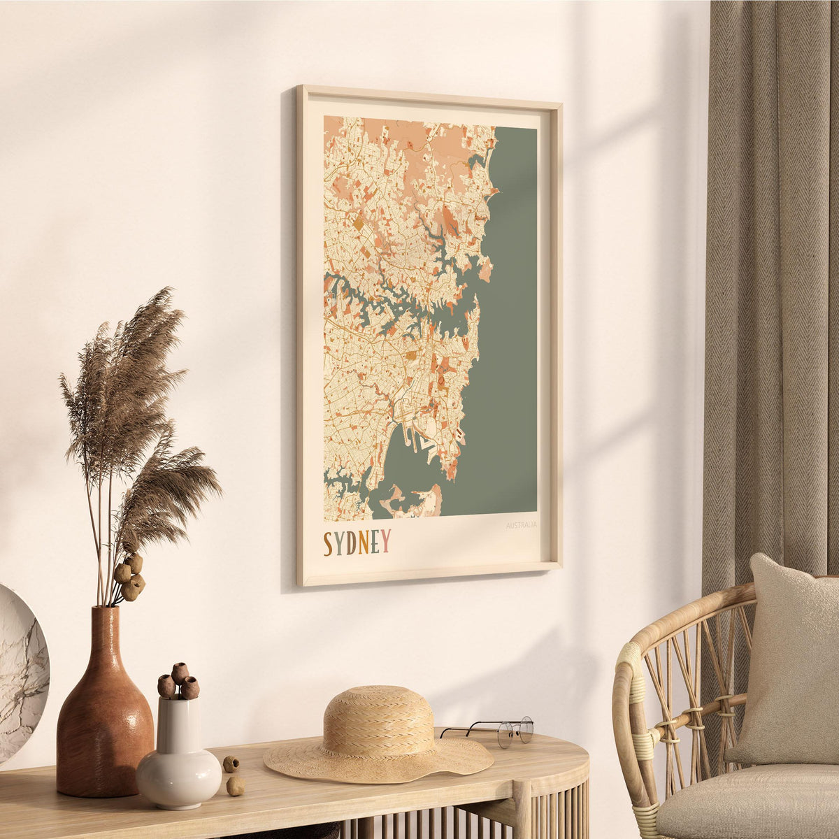 sydney, australia map poster - image 2