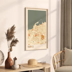 tripoli, libya map poster - image 2