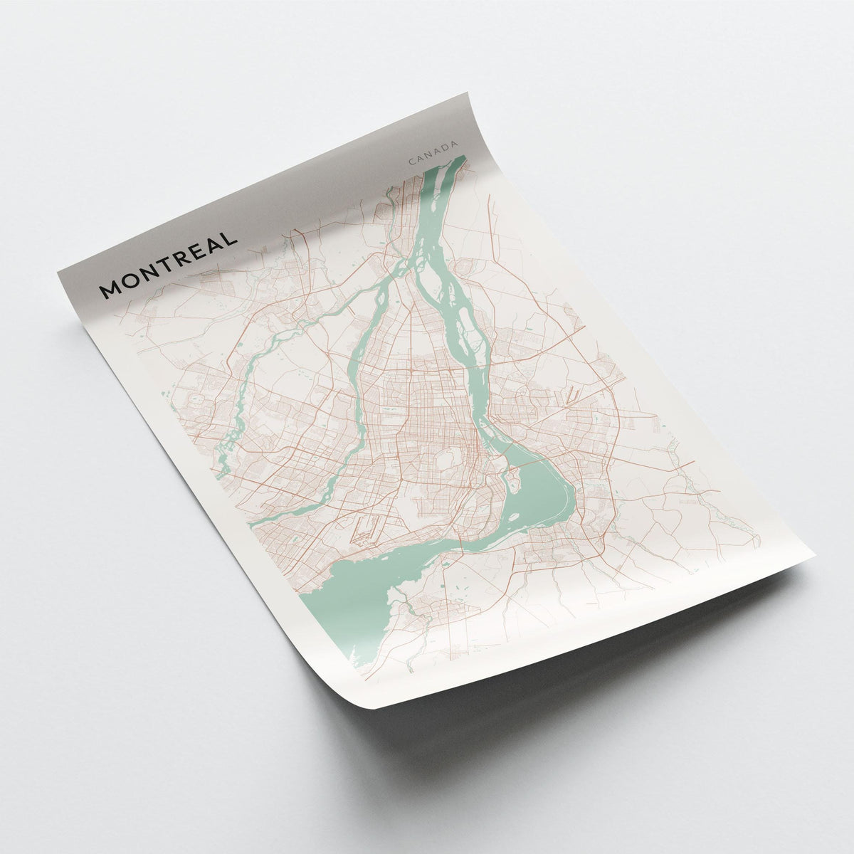montreal, quebec map poster - image 3