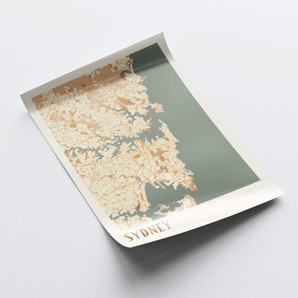sydney, australia map poster - image 3