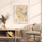 amsterdam netherlands map poster - image 3