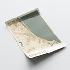 gold coast, australia map poster - image 3