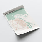 barranquilla, colombia map poster - image 4