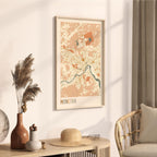 moncton, new brunswick map poster - image 2