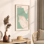 freetown, sierra leone map poster - image 2