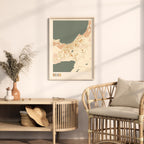 oran, algeria map poster - image 3