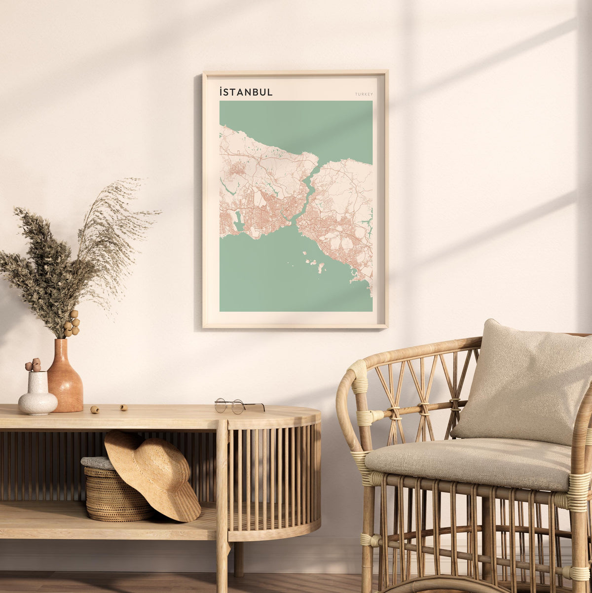 istanbul, turkey map poster - image 3
