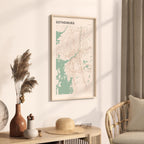 gothenburg sweden map poster - image 2