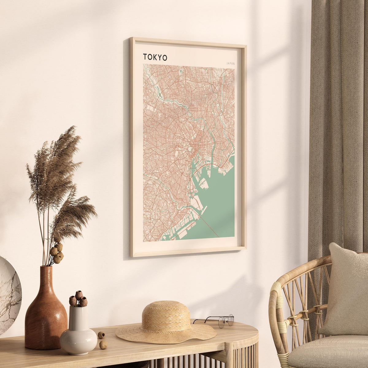 tokyo, japan map poster - image 2