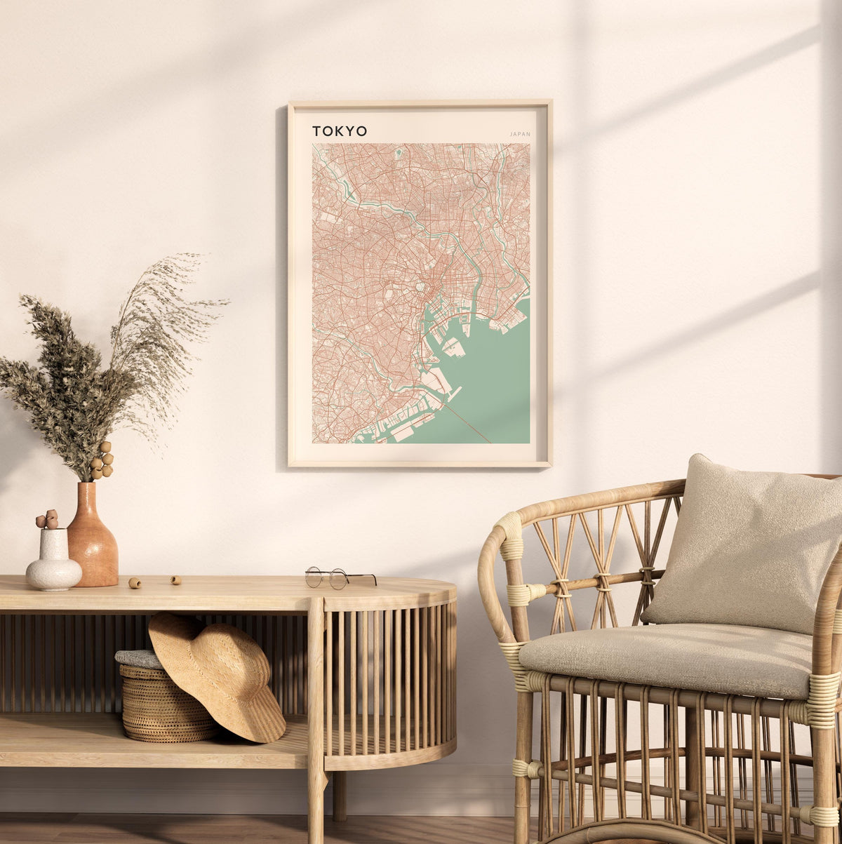 tokyo, japan map poster - image 3