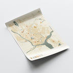 yangon, myanmar map poster - image 4