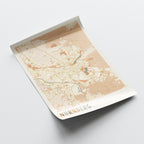 nuremberg germany map poster - image 4