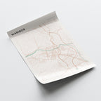 maribor slovenia map poster - image 4