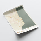 mar del plata, argentina map poster - image 4