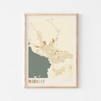 maracay, venezuela map poster - image 1