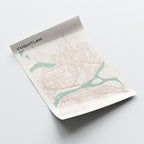 coquitlam, british columbia map poster - image 3
