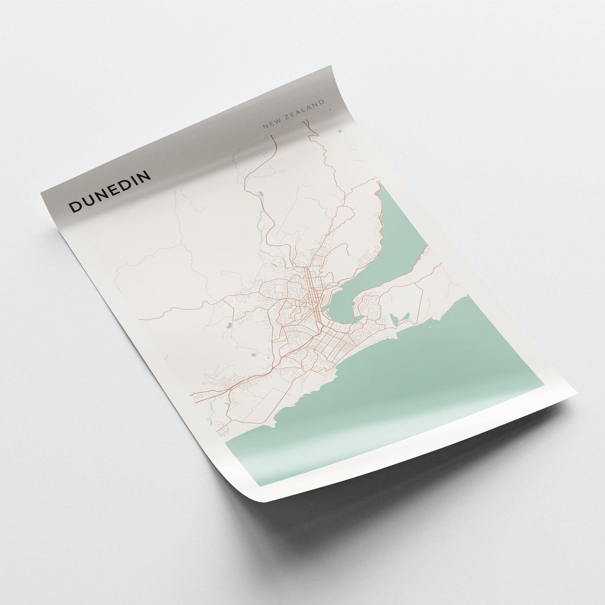 dunedin, new zealand map poster - image 3