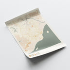 bissau, guinea-bissau map poster - image 4