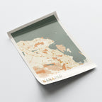 nanaimo, british columbia map poster - image 3