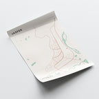 jasper, alberta map poster - image 3