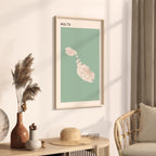  malta map poster - image 2