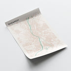 budapest hungary map poster - image 3