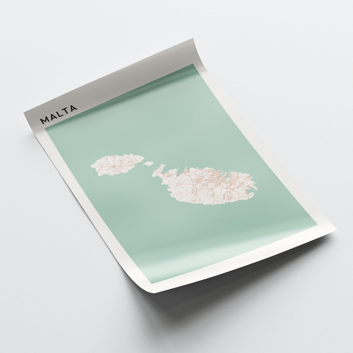  malta map poster - image 5