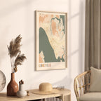 libreville, gabon map poster - image 2
