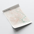 ho chi minh, vietnam map poster - image 4