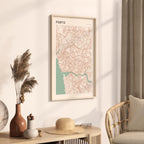porto portugal map poster - image 2