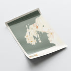 nuuk greenland map poster - image 4