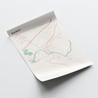 banff, alberta map poster - image 3