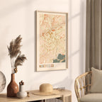 montpellier france map poster - image 2