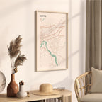 dieppe, new brunswick map poster - image 2