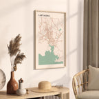 cartagena spain map poster - image 2