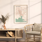 cartagena spain map poster - image 3