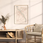 bonn germany map poster - image 3