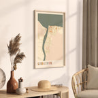 georgetown, guyana map poster - image 3
