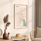annecy france map poster - image 2