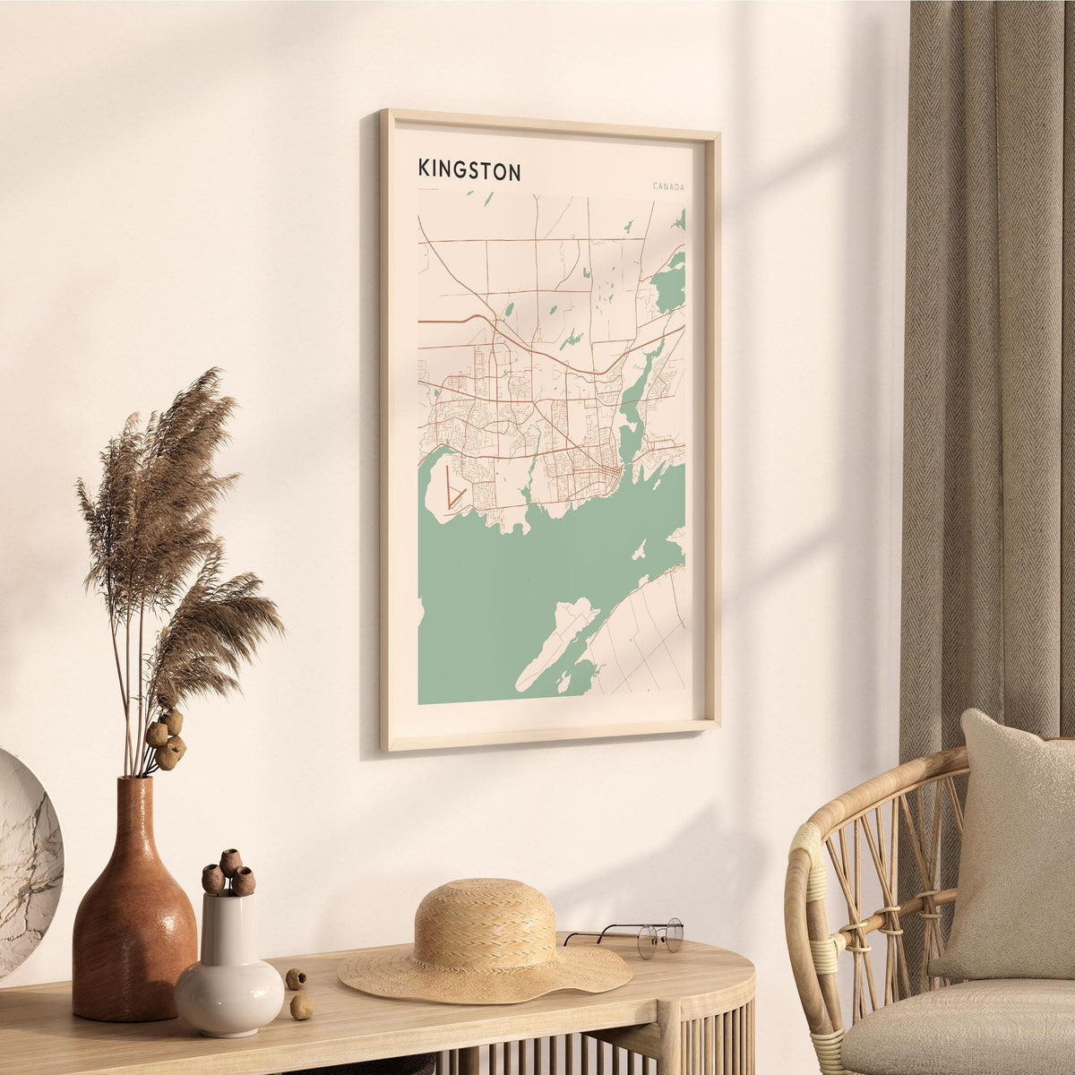 kingston, ontario map poster - image 3