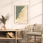 benghazi, libya map poster - image 4