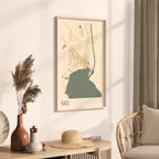 suez, egypt map poster - image 2