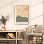 lausanne switzerland map poster - image 3
