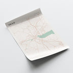 vejle denmark map poster - image 4