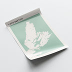 cape breton, nova scotia map poster - image 3