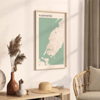 vladivostok russia map poster - image 2