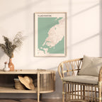 vladivostok russia map poster - image 3